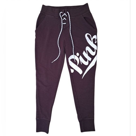 Victoria's Secret PINK Logo Colorblock Full Zip Hoodie and Joggers Set Size XS - Picture 9 of 16